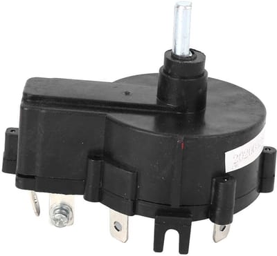 Allecto - Speed Switch - Elektrische Buitenboordmotor - 5-Snelheden - 12V/24V - Schakelaar voor buitenboordmotor - Geschikt voor motoren - Kleur zwart