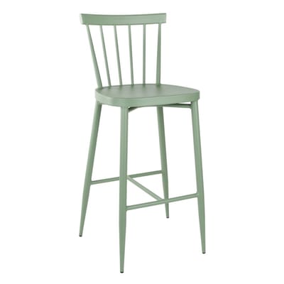 Bolero Windsor Aluminium Groene Hoge Krukken (pak van 2) - DX689 - Horeca & Professioneel