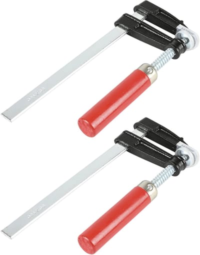 Benson - Lijmklemset - 15 cm klembereik - Set van 2 - Smeedbaar gietijzer - Inclusief beschermkapjes