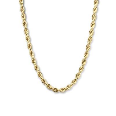 Collier Koord 5,7 Mm 43 + 3 Cm Ion Plating Edelstaal