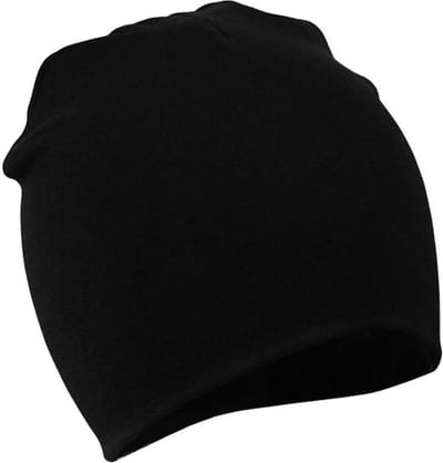 2 Stuks Comfortabele Babymuts - Zwart - 19X19cm - Elastaan - Zacht - Warm - Herfst - Winter - Kindermuts