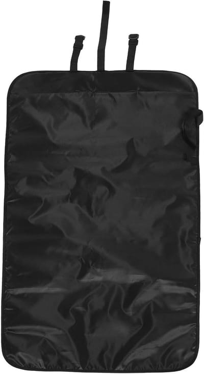 Strijkmat Deur - Hangende Mat - Kreukvrij Kleding - Waterdichte Bescherming - 110 x 63 cm - Zwart