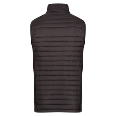 Regatta Professional Heren Gewatteerd Hybride Gilet (Zwart/Klassiek Rood)