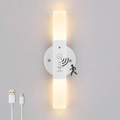 Draadloze Wandlamp met Bewegingssensor - Oplaadbare Nachtlamp voor Binnen