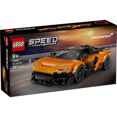 LEGO® Speed Champions McLaren W1 – De Echte Supercar met 1 Minifiguur - Raceauto - 77257