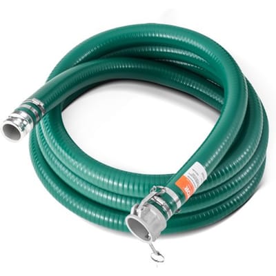 VEVOR zuigslang, 50,8 mm x 6,1 m, pompslang, met camlock-koppelingen en aluminium fittingen, geschikt voor diverse pompen, voor afvalwaterzuivering, watertransport en andere toepassingen.
