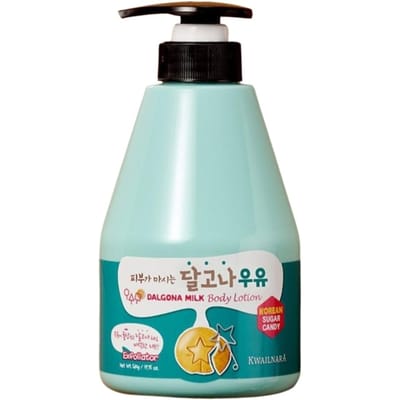 KWAILNARA - Lait corporel Dalgona Milk Exfoliant et hydratant, 560 g