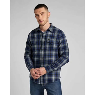 Lee - WESTERN ANTHEM BLUE BLUE/BLACK - S