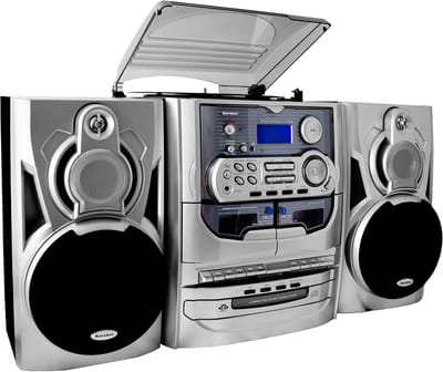 Muziek Systeem - Hifi Installatie - Muziek Luisteren - 3-voudige CD-wisselaar - 2x5 Watt RMS - Zwart
