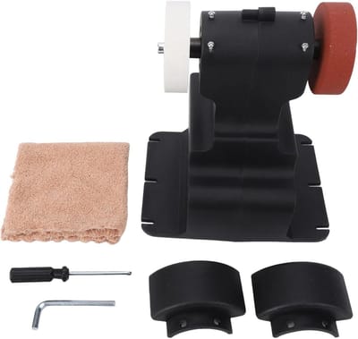 Mini Slijpmachine - Tafel Slijper - Metaal Bewerken - Permanente Magneet - Compact Formaat - Zwart