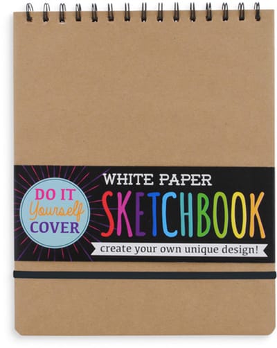 Ooly - D.I.Y. Cover schetsboek - Wit papier - 75 Geperforeerde vellen
