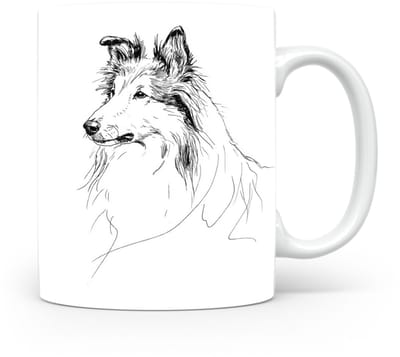 Beker Schotse Collie (Rough Collie)