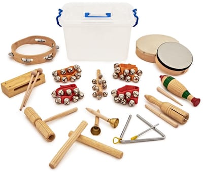 15-delig KS2 Percussiepakket van Gear4music