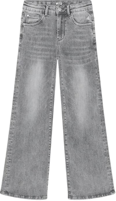 Indian Blue Jeans - Wide Fit Lightgrey - Light Grey Denim - Maat 128