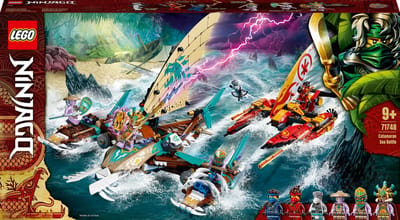 LEGO NINJAGO Catamaran zeeslag 71748