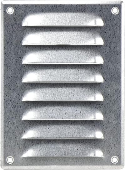 Gegalvaniseerd Ventilatierooster 140x190 mm met Knaagdierbescherming voor Binnen en Buiten
