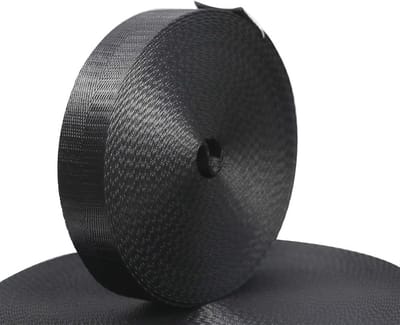 Nylon Singelbanden 2,5 cm - Duurzame Platte Touwbanden voor Rugzakomsnoering en Hondenriem in 18 Kleuren