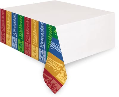 UNIQUE - Harry Potter Huizen papieren tafelkleed 137 × 213 cm