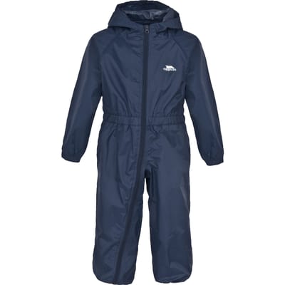 Trespass Baby's Knop Waterdicht Regenpak (Marineblauw)