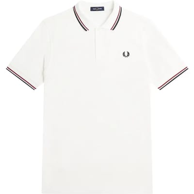 Fred Perry - Polo M3600 Off White T60 - Slim-fit - Heren Poloshirt Maat 3XL