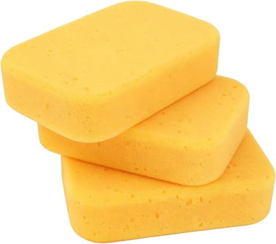 Autowassponzen Set - Reinigingsschuim - Voertuig Reinigen - Krasvrij Absorberend - 19x14x5cm
