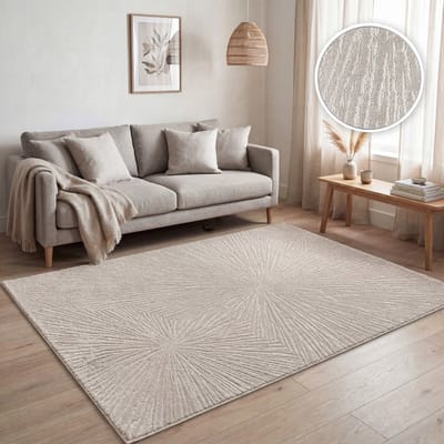 Paco Home Woonkamertapijt, modern abstract geometrisch patroon, 3D-effect 200x280 cm