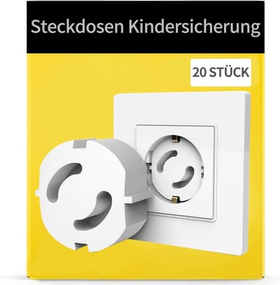 Kinderveilige stopcontacten - Stopcontactbescherming voor baby's en peuters - Set van 20 stopcontact beveiliging