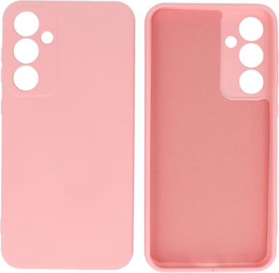 Fashion Backcover Telefoonhoesje - Color Hoesje - Geschikt voor de Samsung Galaxy S23 FE - Roze