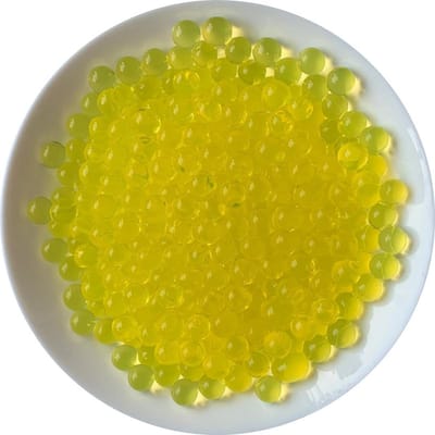 Fako Bijoux® - Waterballetjes - Water Absorberende Balletjes - Gelballetjes - Waterparels - 15-16mm - Donkergeel - 50 Gram