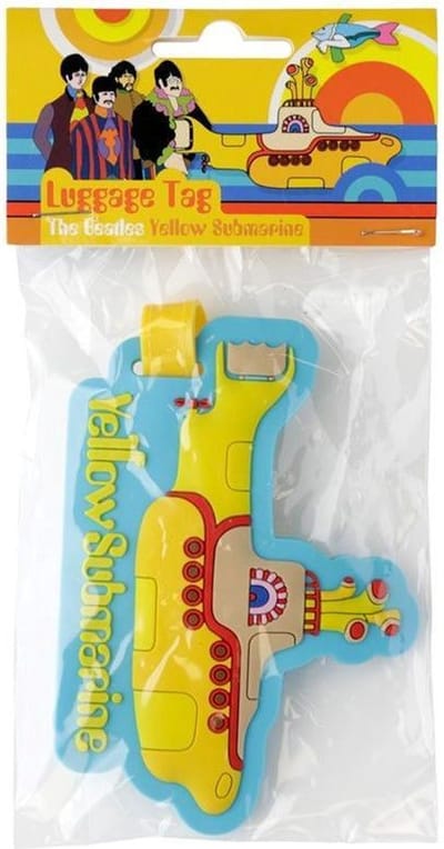 Yellow Submarine kofferlabel - Puckator