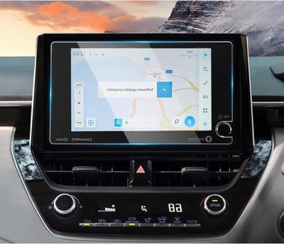 8 Inch Screen Protector voor Toyota Corolla Touring Sports/Corolla Cross/Hybrid 2023 - GPS Navigatie Film, 9H Hardheid, Krasbestendig en Duurzaam