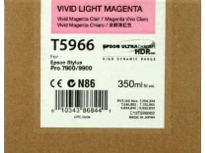 Epson T5966 (C13T596600) Inktcartridge Licht-magenta