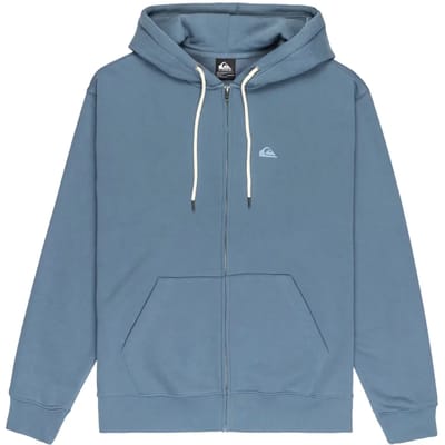 Quiksilver Salt Water Sweatshirt Met Rits Blauw XS Man