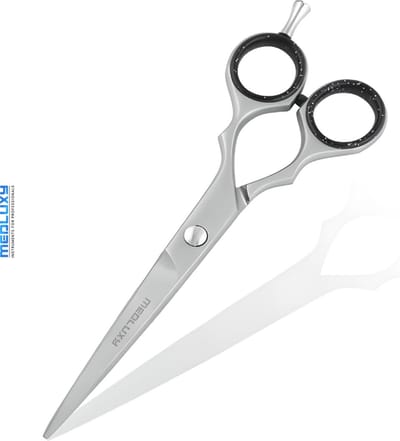 MEDLUXY® Ergo Style - Kappersschaar - 5.5 inch - 14 cm - Rechtshandig [Kappersschaar - Snor - baar schaar , knip schaar]