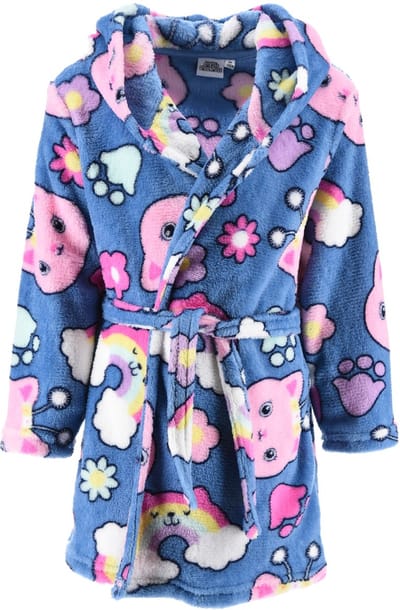 Gabby Dollhouse Badjas Blauw Maat 98cm