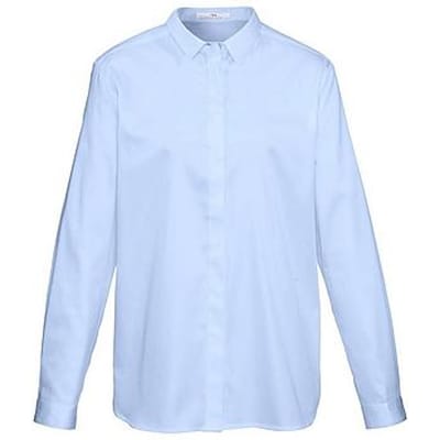 Blouse Van Peter Hahn blauw