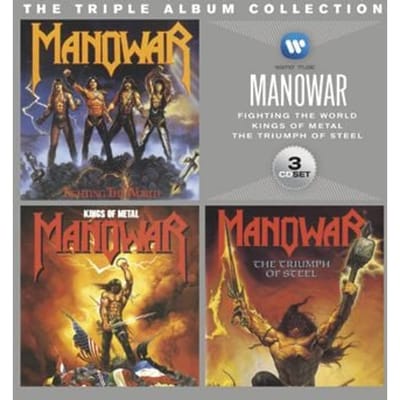 Manowar CD - The triple album collection - voor Geen - standaard