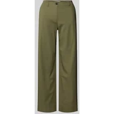 Wide leg chino van katoenmix, model 'LANDE'