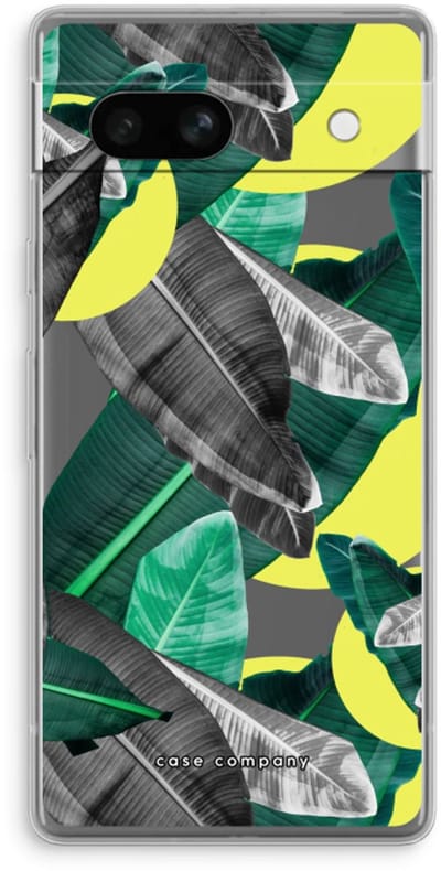 Case Company® - Hoesje geschikt voor Google Pixel 7A hoesje - Fantasie jungle - Soft Cover Telefoonhoesje - Bescherming aan alle Kanten en Schermrand