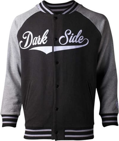Star Wars - Dark Side Varsity jacket - M - Zwart/Grijs