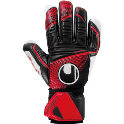 Uhlsport Powerline Supersoft Hn Keepershandschoenen Rood,Zwart 5.5