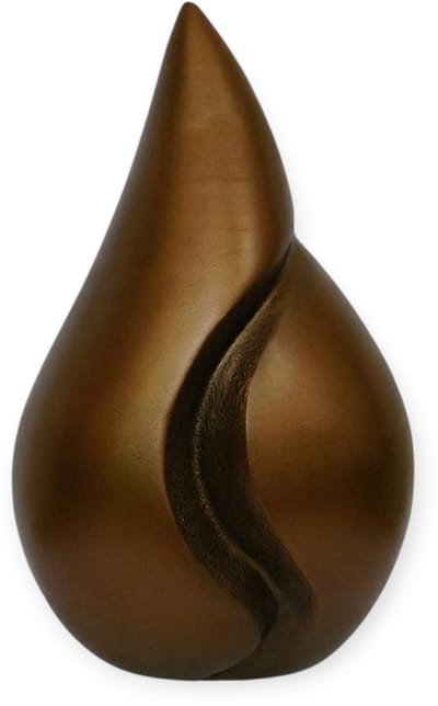 Unieke As Urn - 3 Liter - Teardrop - Druppel Urn - Crematie Urn - Uniek - Voor Huisdieren of Menselijk As - Crematie As - Decoratie Urn - Luxury