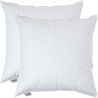 Homescapes kussenvullingen set van 2 – 80×80 cm – eendenveren binnenkussens – OEKO-TEX® katoen – RDS-gecertificeerd – wasbaar