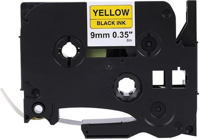 Brother TZ-621 - Labeltape - Huismerk Compatible - Geschikt voor Brother GL-100 PT-1000 PT-1000BM PT-1010 PT-1010B PT-1010NB PT-1010R PT-1010RDT PT-1010S PT-1090 PT-1090BK PT-1100 - TZE-621 LT-621 alternatief - Brother labeltape