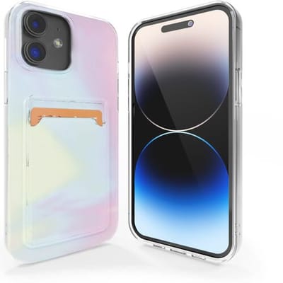 ShieldCase Hoesje geschikt voor Apple iPhone 11 hoesje pasjes - Galaxy Pink - ruimte voor pasjes - pashouder - Meerkleurig