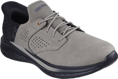 Skechers SLADE - MACKLIN herensneakers instappers 210890 CMNT grijs