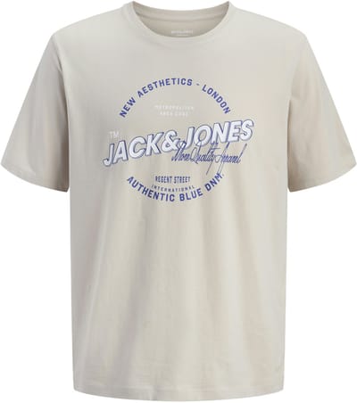 JACK&JONES - JJELOGO TEE SS O-NECK 2 COL SS26 SN - Heren - T-shirts