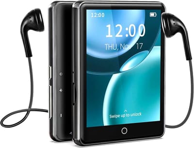Draagbare Muziekspeler - MP3 Speler - Muziek Luisteren - Bluetooth 5.3 - 64 GB - Zwart