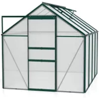 Vitavia Tuinkas Kit Comet 5000 - Polycarbonaat - 4mm - 5,01m² - 257x195x197cm - Smaragd