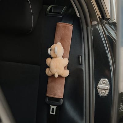 Cute since 1999 - Gordelhoes kind - Beer gordelbeschermer kind - gordelhoezen voor auto en autostoel - 27cm x 6 cm